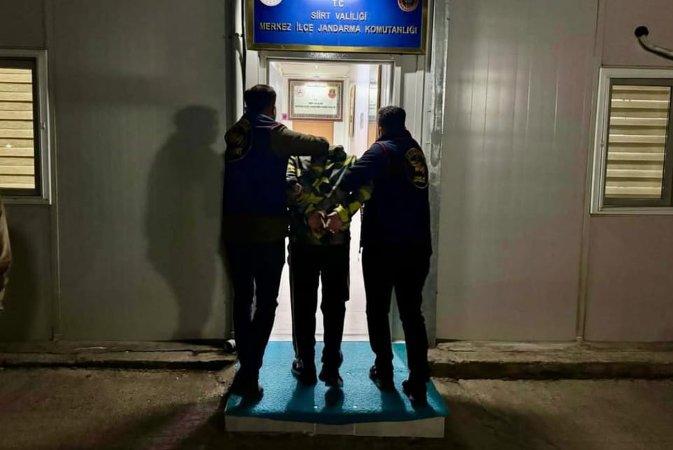 Siirt’te 18 yıl hapis cezası bulunan firari yakalandı