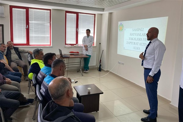 Malatya’da ‘Sahipsiz Hayvanlara Yaklaşma ve Müdahale Teknikleri’ eğitimi