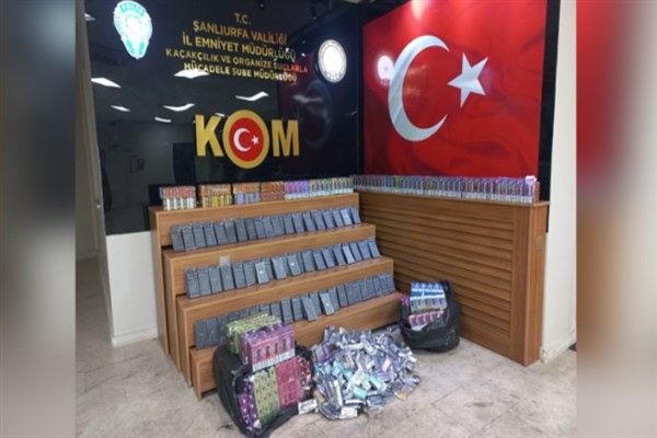Şanlıurfa’da kaçakçılık operasyonu