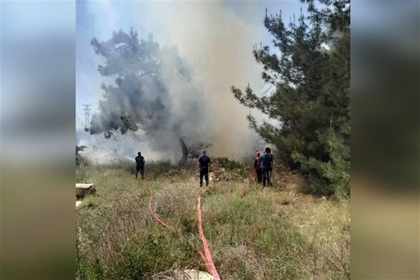 Belen Sarımazı’da orman yangını kontrol altına alındı