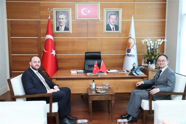 Büyükelçi Jiang, AK Parti Genel Başkan Yardımcısı Büyükgümüş ile görüştü