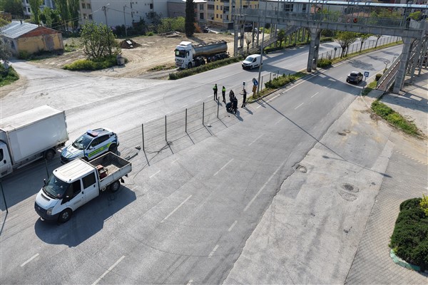 Gemlik’te kazaların yaşandığı alan trafiğe kapatıldı