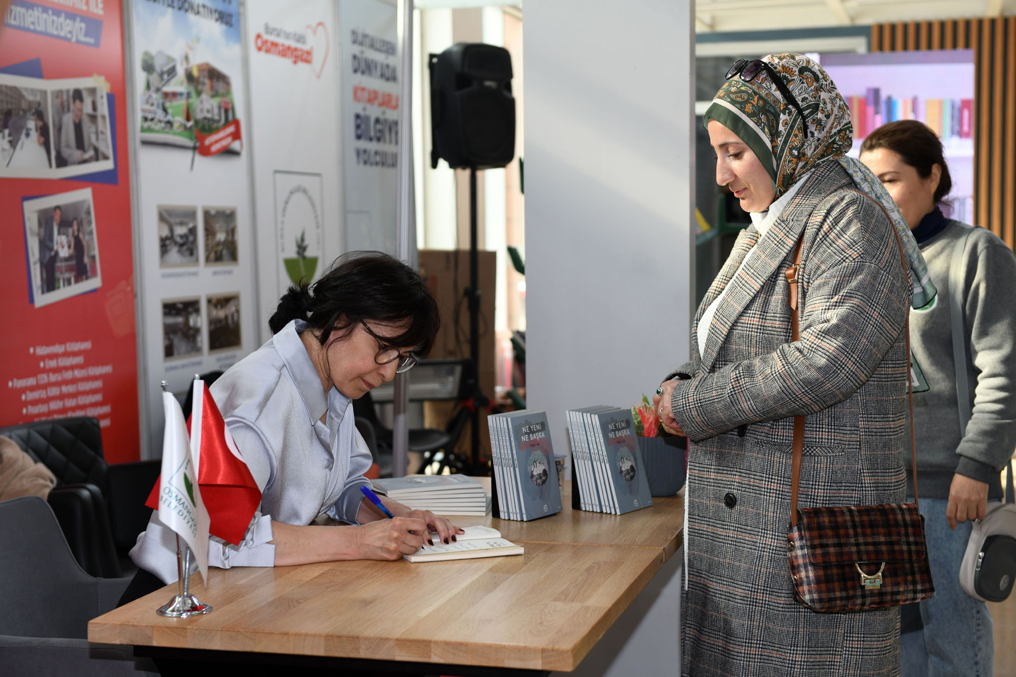 Osmangazi Belediyesi, yazar Ayşen Işık’ı ağırladı