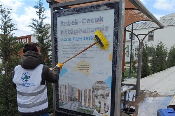 Van Büyükşehir Belediyesi’nden temizlik seferberliği