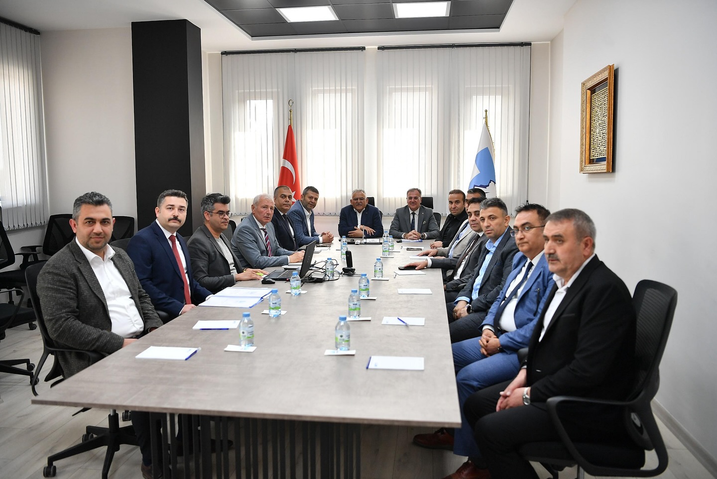 Başkan Büyükkılıç’tan Hacılar Belediyesi’ne ziyaret