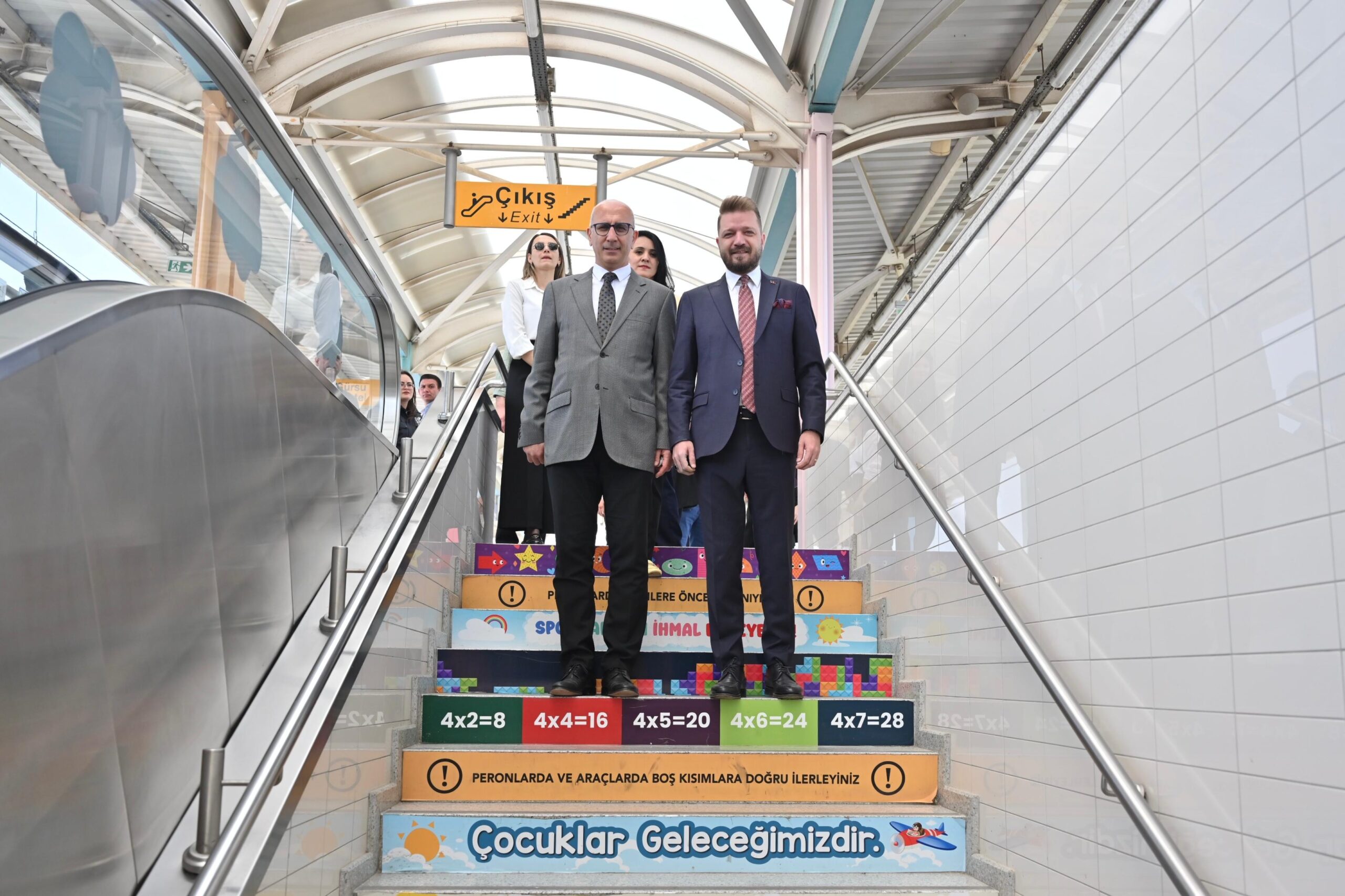 Bursa Büyükşehir Belediyesi’nden “Çocuk Dostu Metro İstasyonu”