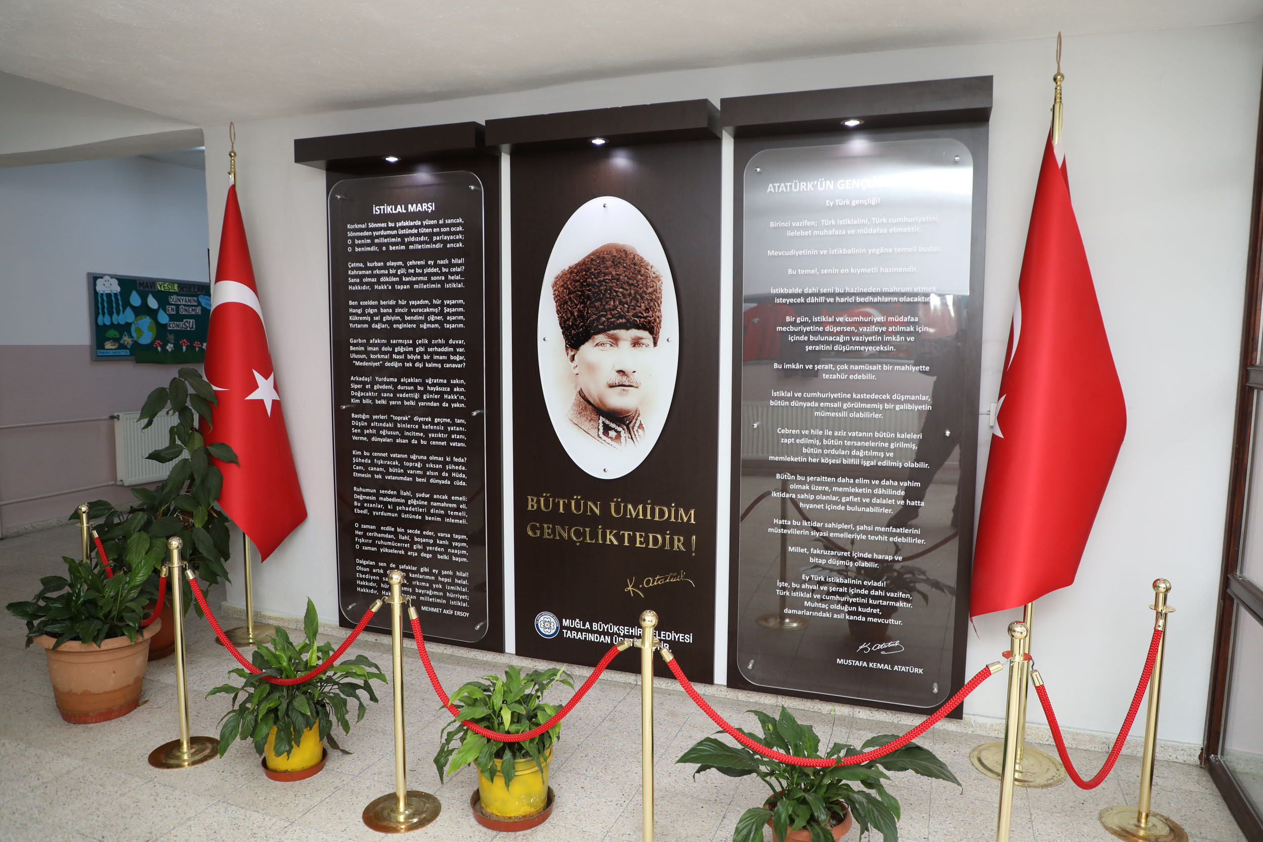 Muğla Büyükşehir Belediyesi’nden okullara tamirat hizmeti