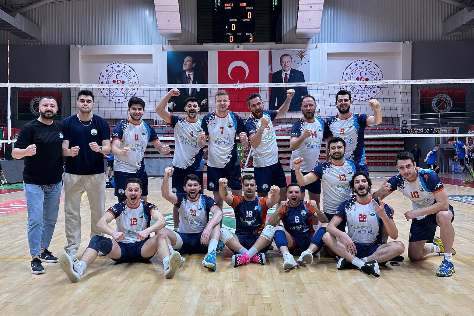 Osmangazi Belediyespor Erkekler Voleybol 2. Ligi’ne yükseldi