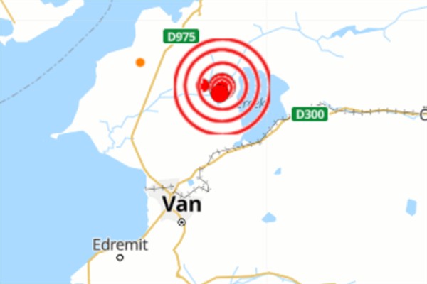 Van’da deprem
