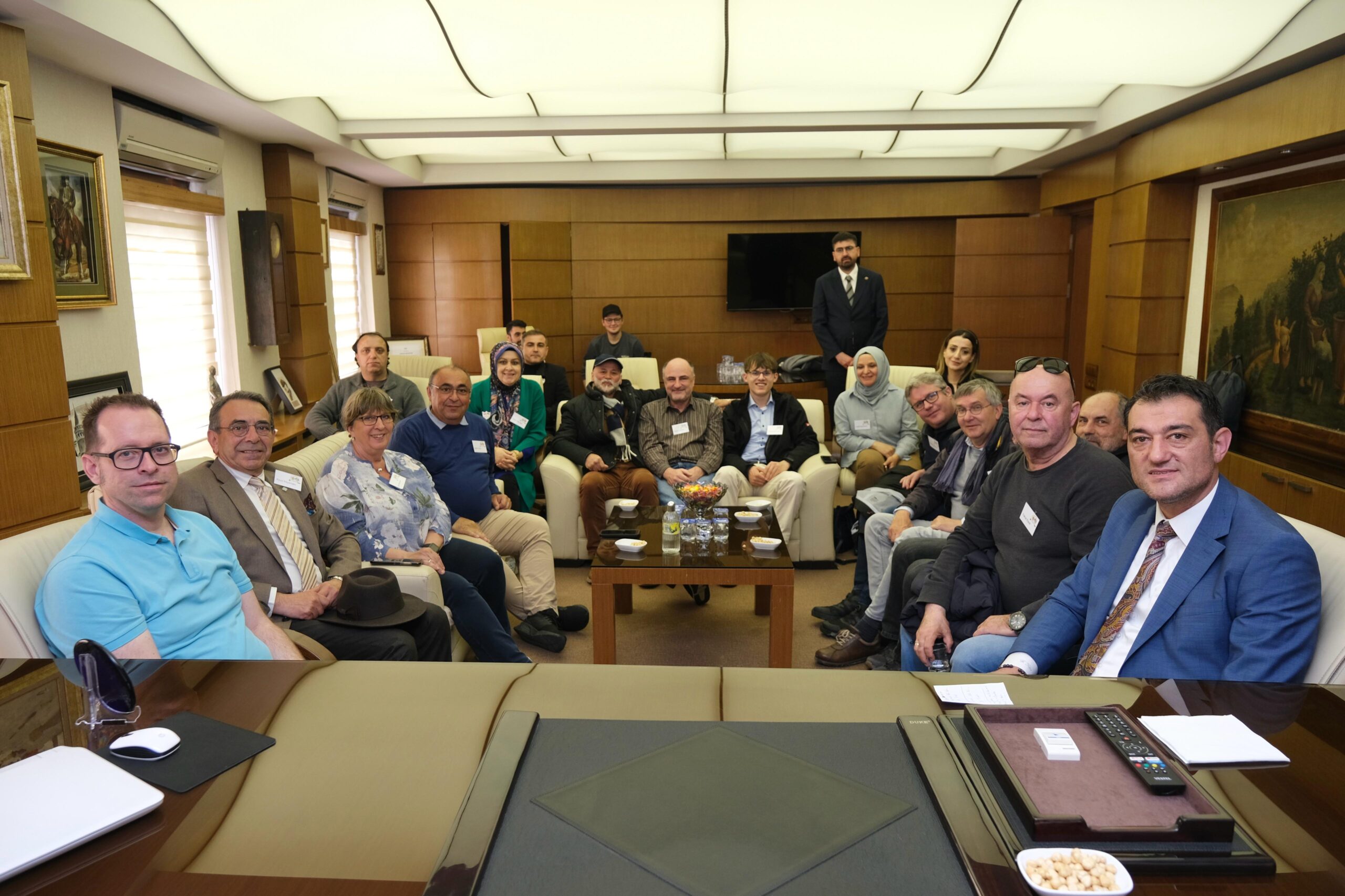 Almanya Marbach Belediye Başkanı Trost, Giresun Belediyesi’ni ziyaret etti