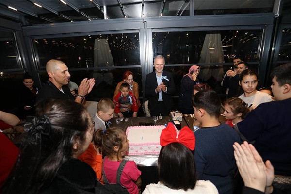 Başkan Taban, otizmli çocuklarla bir araya geldi