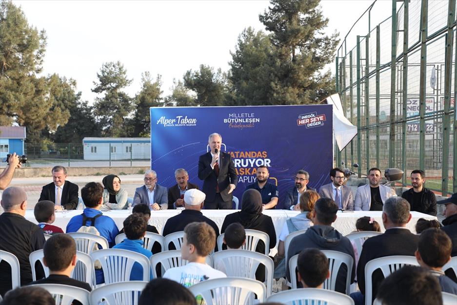 Başkan Taban, vatandaşların sorularını yanıtladı