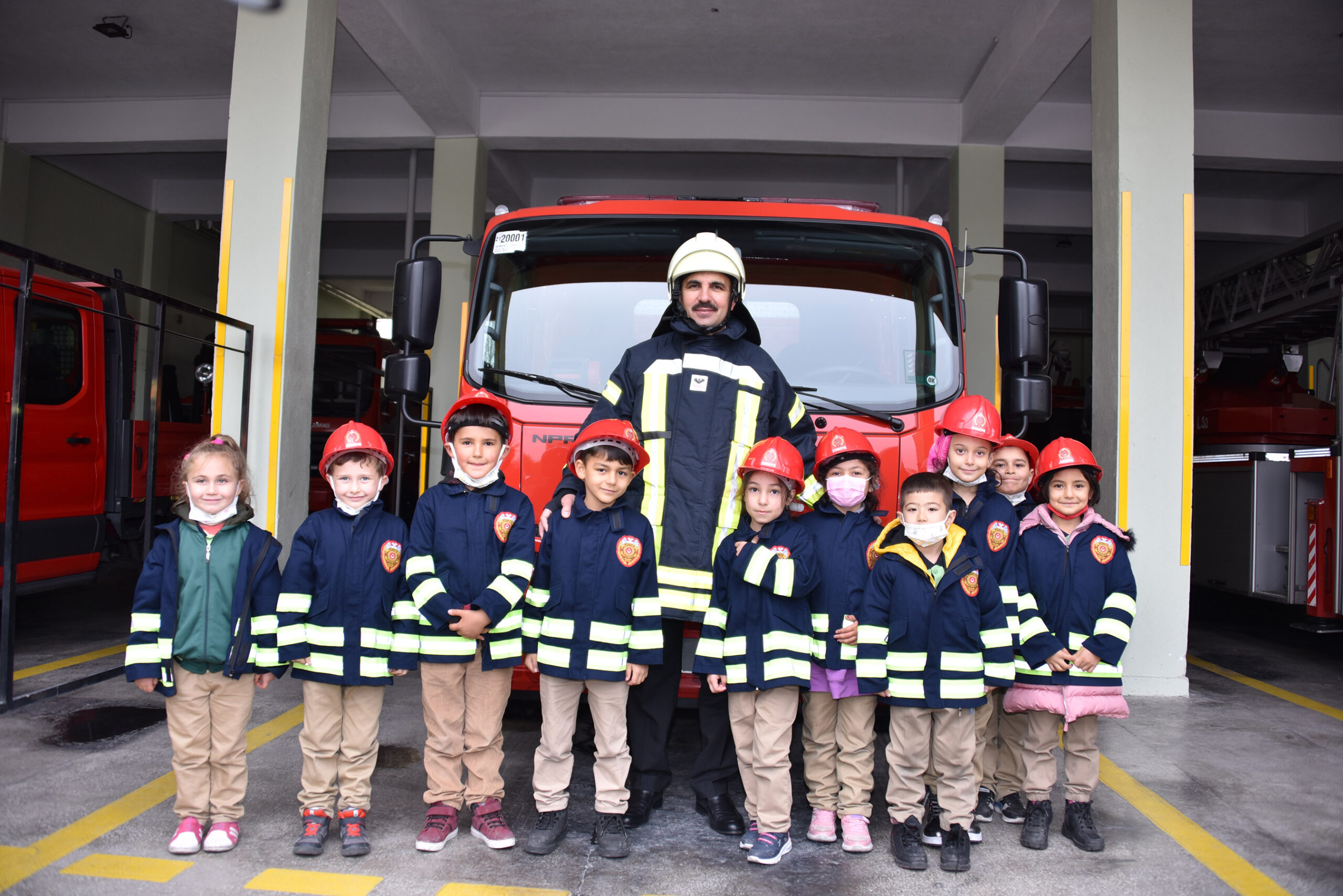 Konya’da “Kahraman Çocuklar İtfaiyecilerle Öğreniyor” projesi hayata geçiriliyor