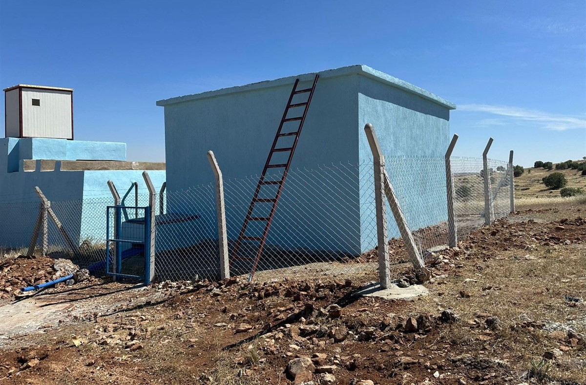 Batman’da 75 ton kapasiteli betonarme içme suyu deposu inşa edildi