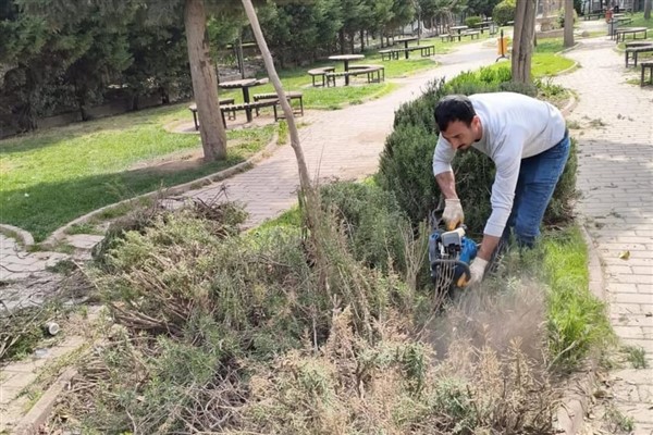 Mazıdağı Belediyesi’nden temizlik çalışması