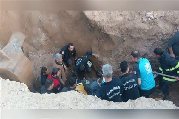 Şanlıurfa’da göçük altında kalan 3 işçi hayatını kaybetti