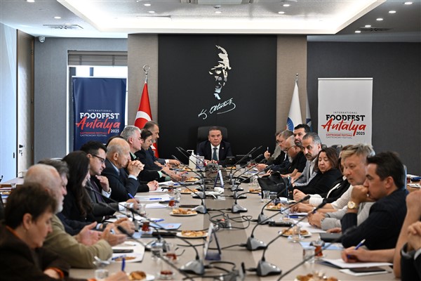 FoodFest Antalya danışma kurulu toplantısı yapıldı