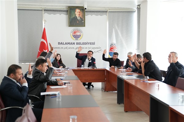 Dalaman Belediyesi nisan ayı Olağan Meclis Toplantısı yapıldı