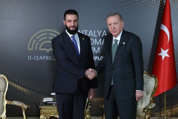 Cumhurbaşkanı Erdoğan, Suriye Cumhurbaşkanı Şara ile görüştü