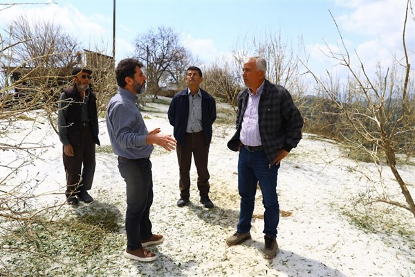 Manavgat’ta hasar tespit çalışması yapılıyor