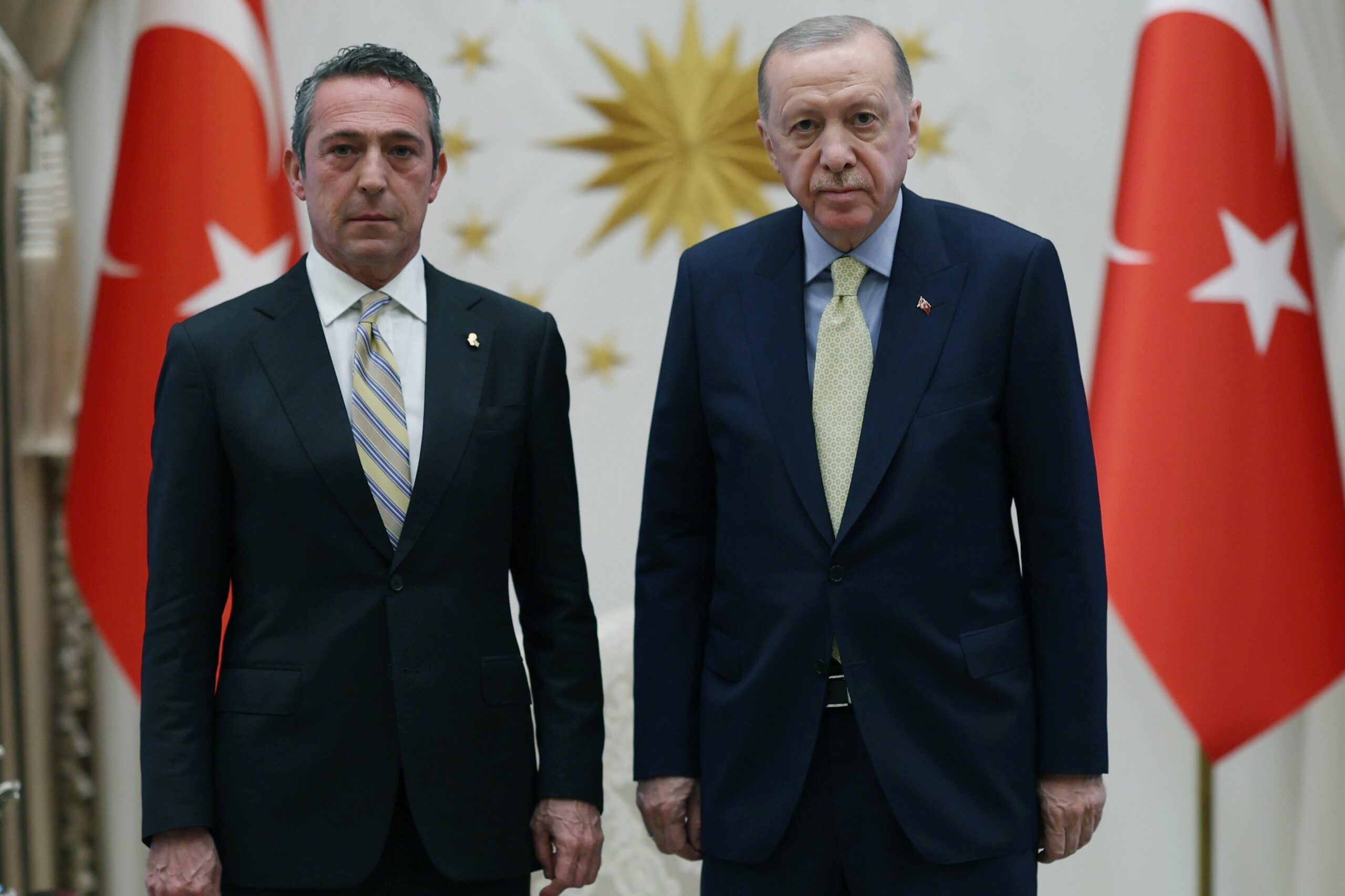 Cumhurbaşkanı Erdoğan, Fenerbahçe Spor Kulübü Başkanı Koç’u kabul etti
