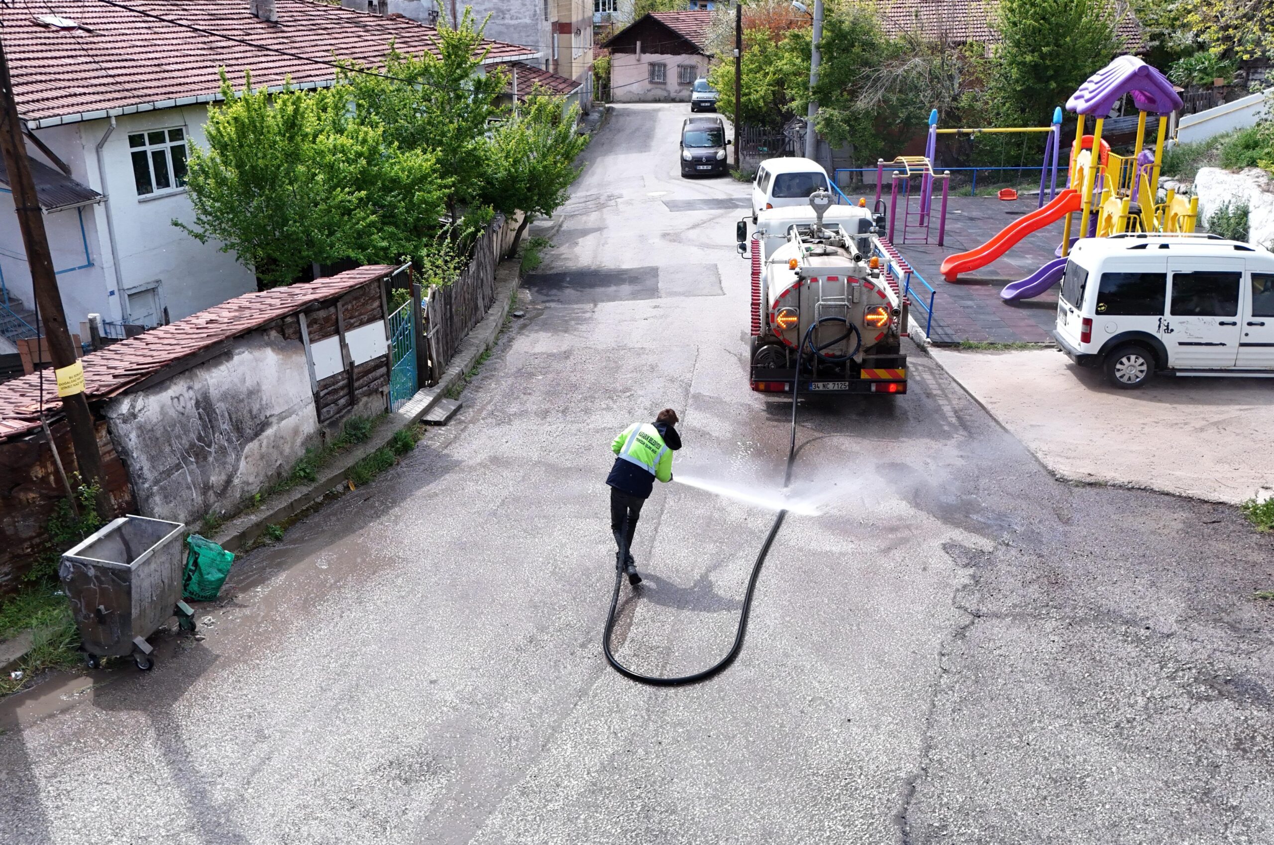 Karabük’te temizlik çalışmaları kesintisiz devam ediyor