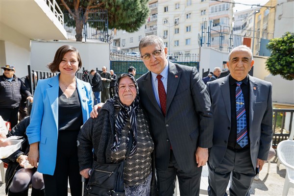 Başkan Tugay, Türkiye Muharip Gaziler Derneği hayır yemeğine katıldı