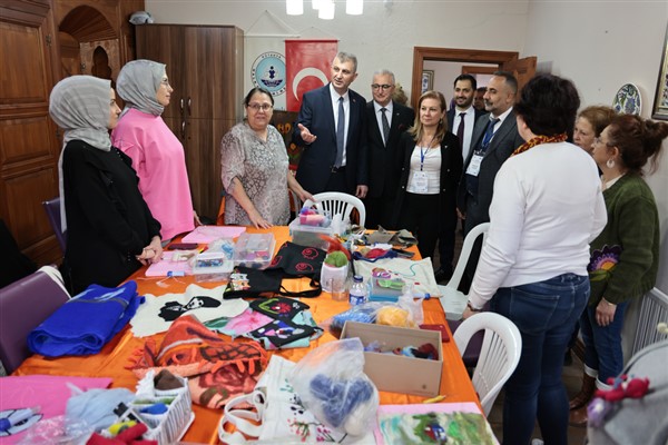 UCLG-MEWA heyeti Kütahya’daki tarihi ve kültürel değerler ile sosyal projeleri inceledi