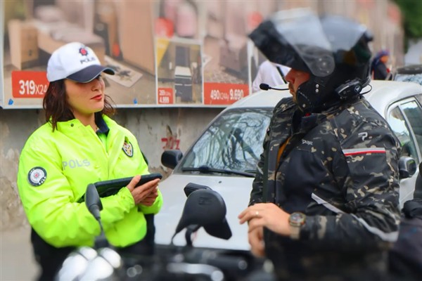 Motosiklet ve sürücüleriyle ilgili toplam 650 bin 760 adet işlem yapıldı