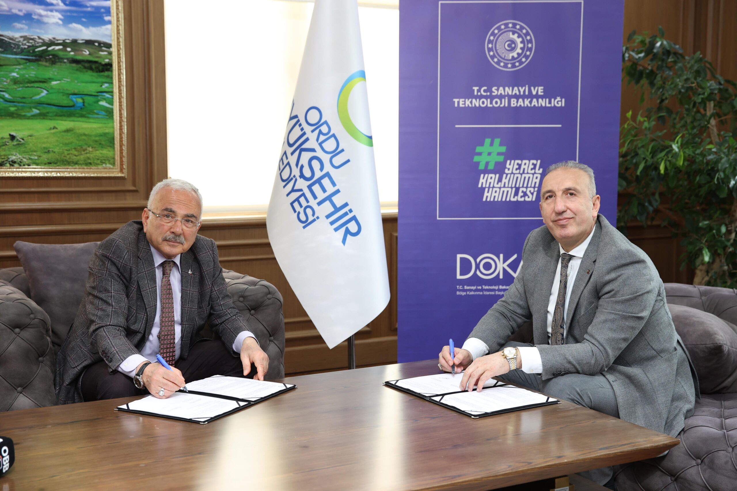 Başkan Güler, DOKAP tarafından desteklenecek 4 proje için daha imza attı