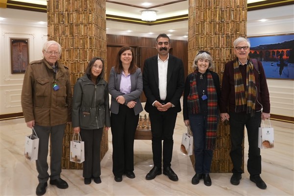 DBB Eş Başkanları, “Geçmiş Gelecektir” programı için gelen heyeti ağırladı