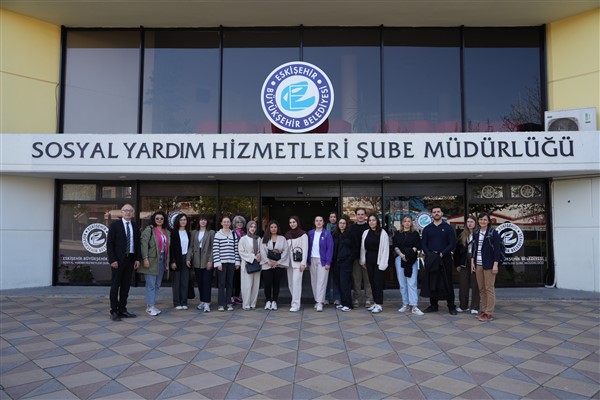 Almanya’da öğrenim gören öğrenciler Eskişehir’e geldi