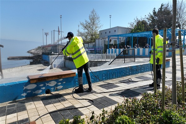 Bursa’da bahar temizliği çalışmalarına başlandı