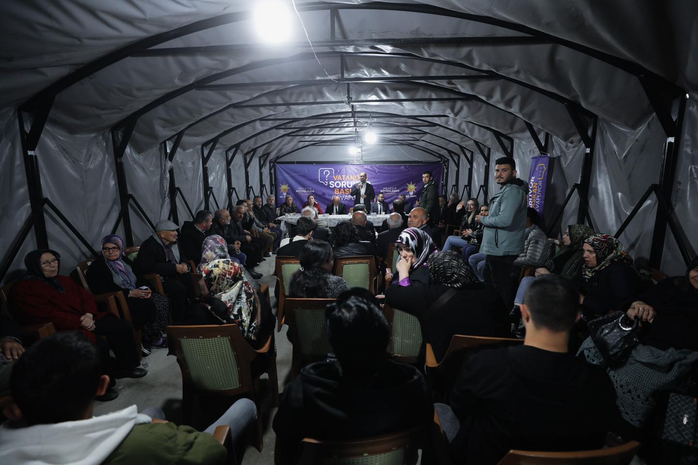 Başkan Özdemir, İnönü Mahallesi’nde vatandaşlarla buluştu