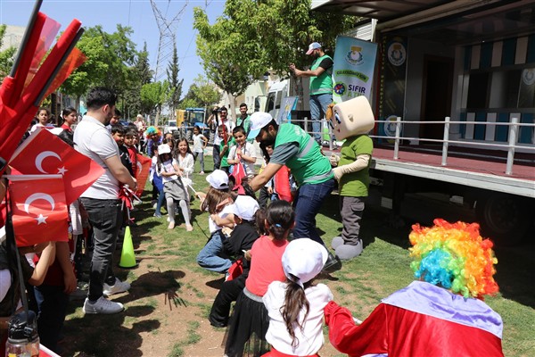 Haliliye’de “23 Nisan Çevre ve Çocuk Şenliği” düzenlendi