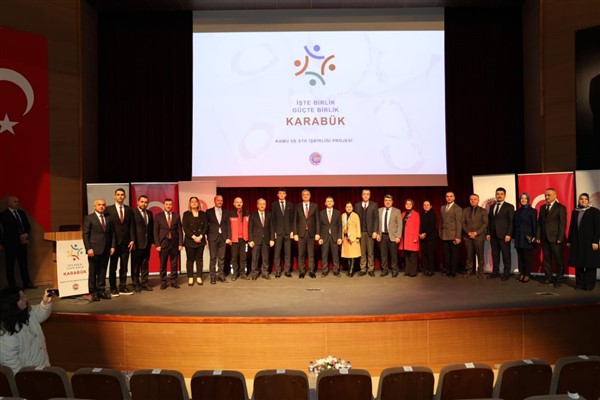 “İşte Birlik, Güçte Birlik: KARABÜK” projesi lansmanla tanıtıldı