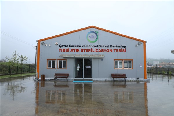 Ordu’da atıklar, Tıbbi Atık Sterilizasyon Tesisi’nde bertaraf ediliyor