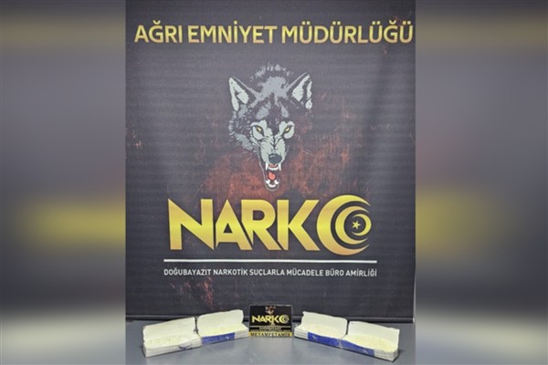 Ağrı’da 3 kilo 320 gram metamfetamin ele geçirildi