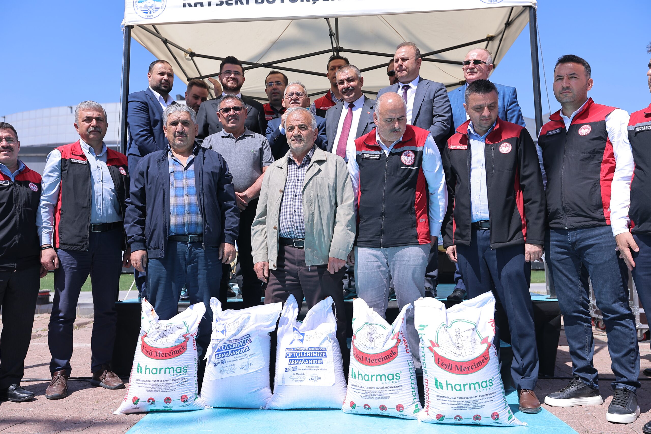 Kayseri’de üreticilere toplam 238 ton tohum dağıtıldı