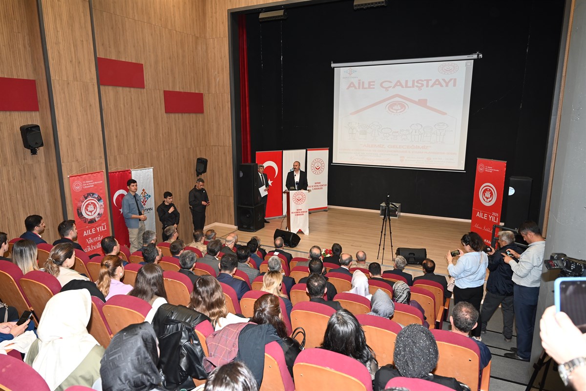 Batman’da Aile Çalıştayı gerçekleştirildi