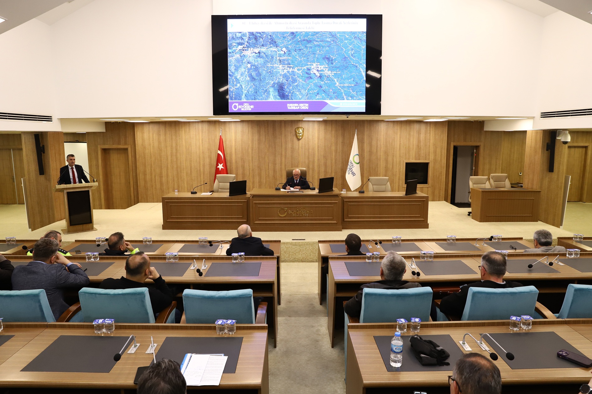 Ordu’da Ulaşım Koordinasyon Merkezi Nisan ayı olağan toplantısı yapıldı