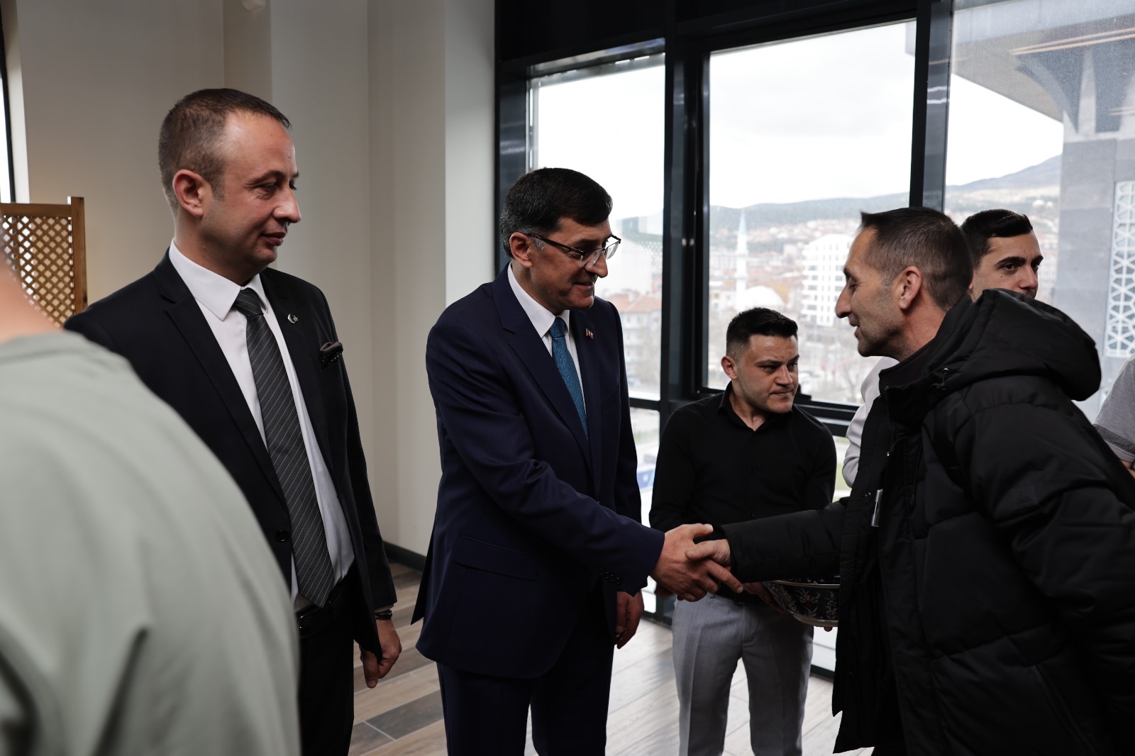 Başkan Kahveci, belediye çalışanlarıyla buluştu