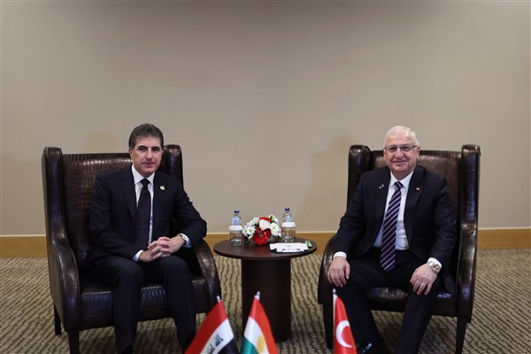 Bakan Güler’in Antalya Diplomasi Forumu kapsamındaki temasları sürüyor