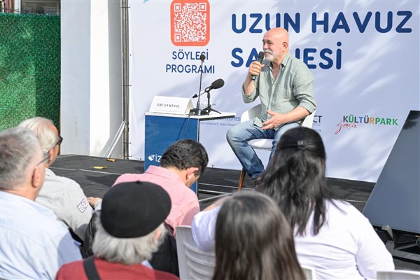 İzmir Kitap Fuarı’nda Ercan Kesal söyleşisi