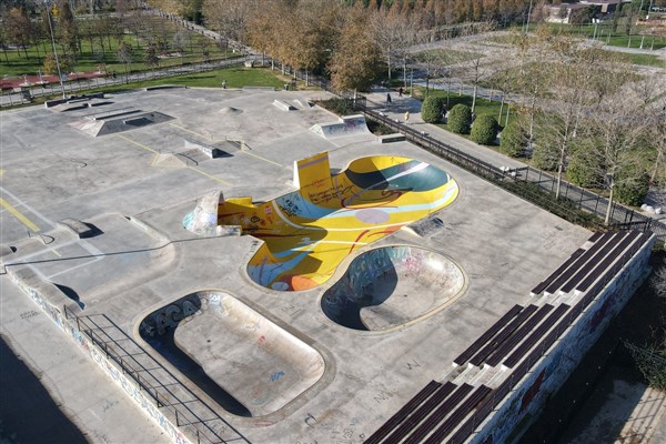 Minguzzi’nin adı, Maltepe Orhangazi Şehir Parkı’ndaki kaykay pistine verildi