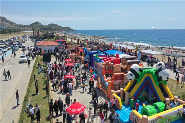 Gazipaşa’da 3. Gazipaşa Yağlı Güreşleri ve 23 Nisan Çocuk Şenliği gerçekleştirildi