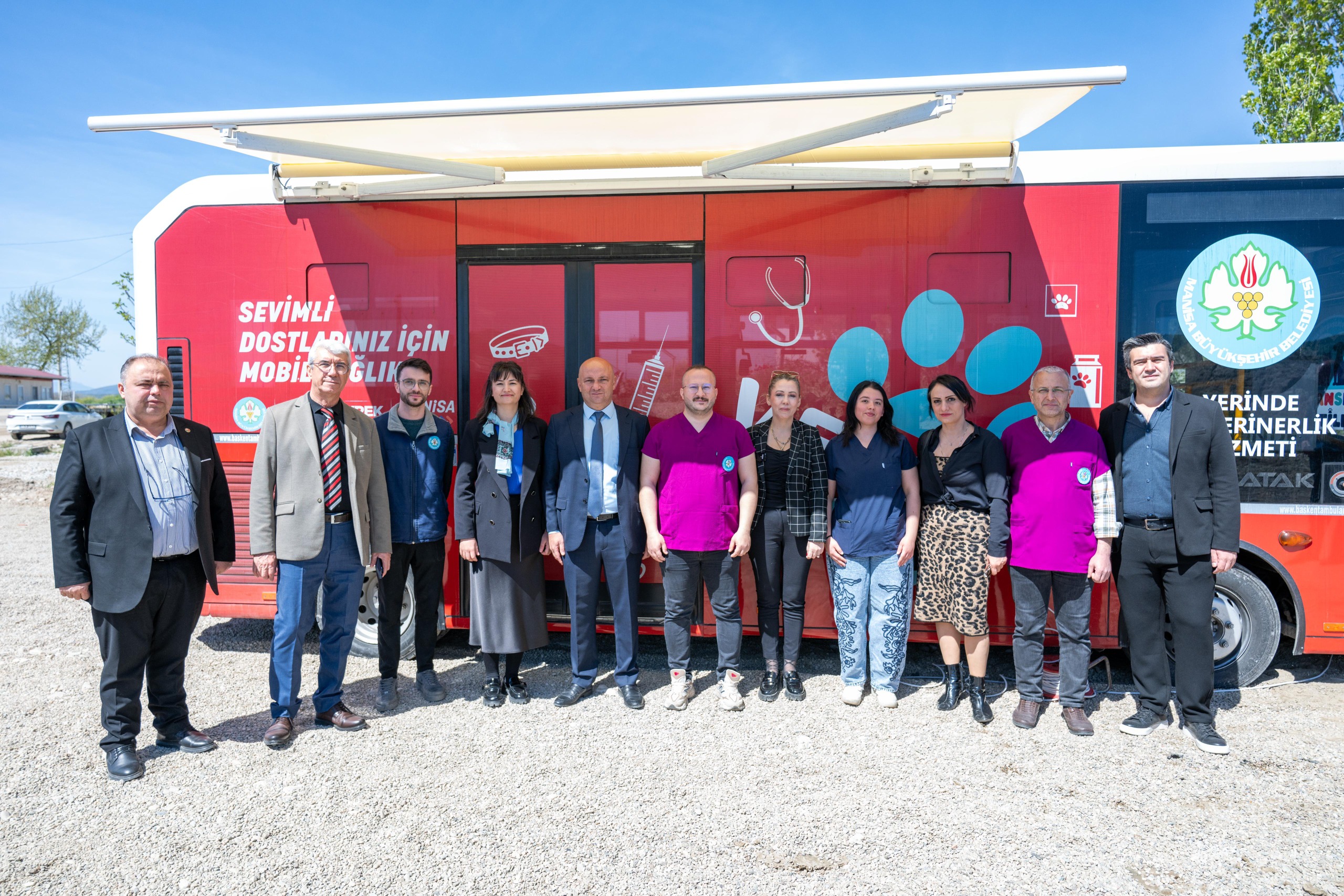 Manisa’da Vetbüs ilçelerde hizmete başladı