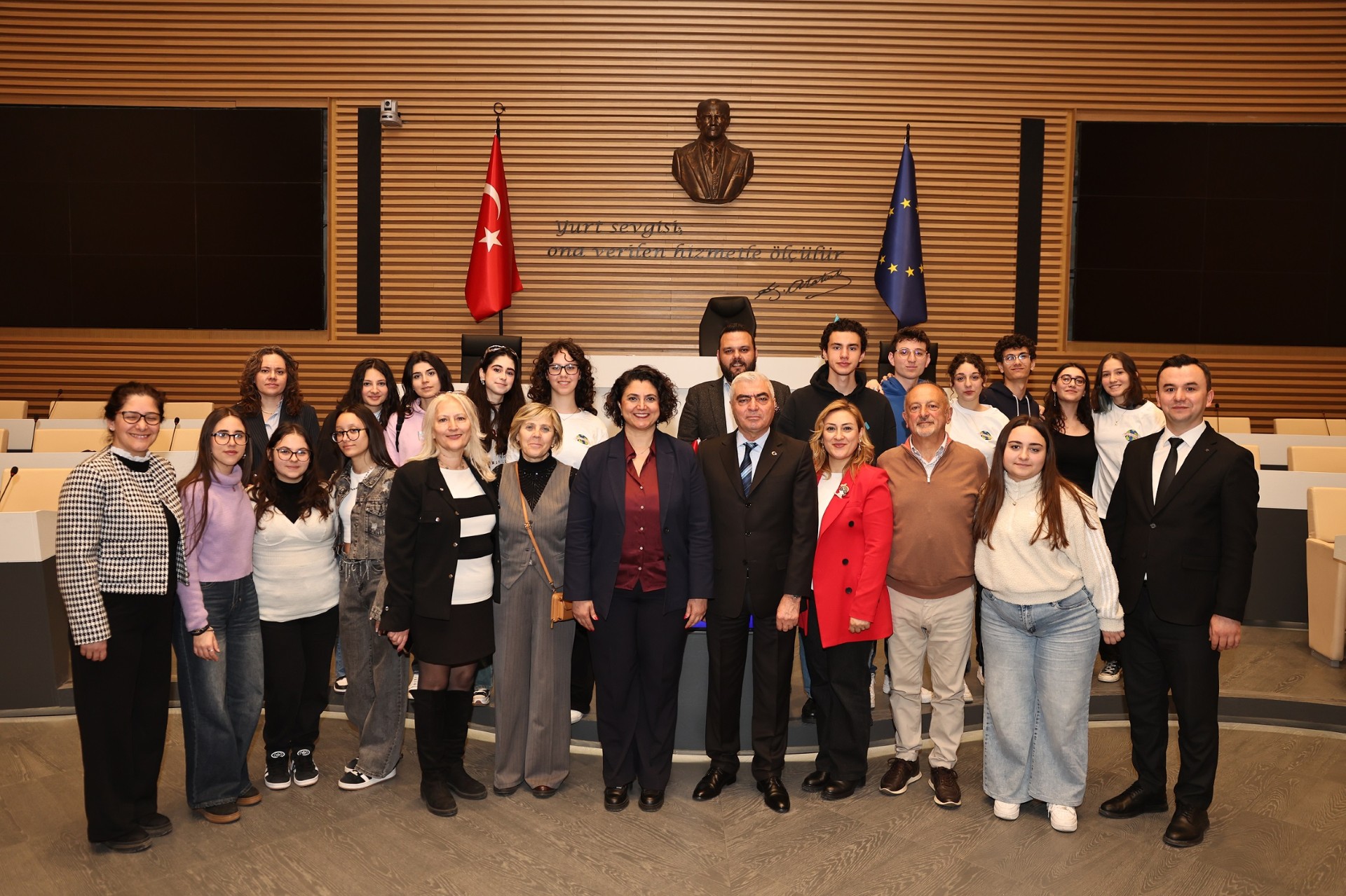 Türk ve İtalyan gençler Nilüfer’de iklim için buluştu