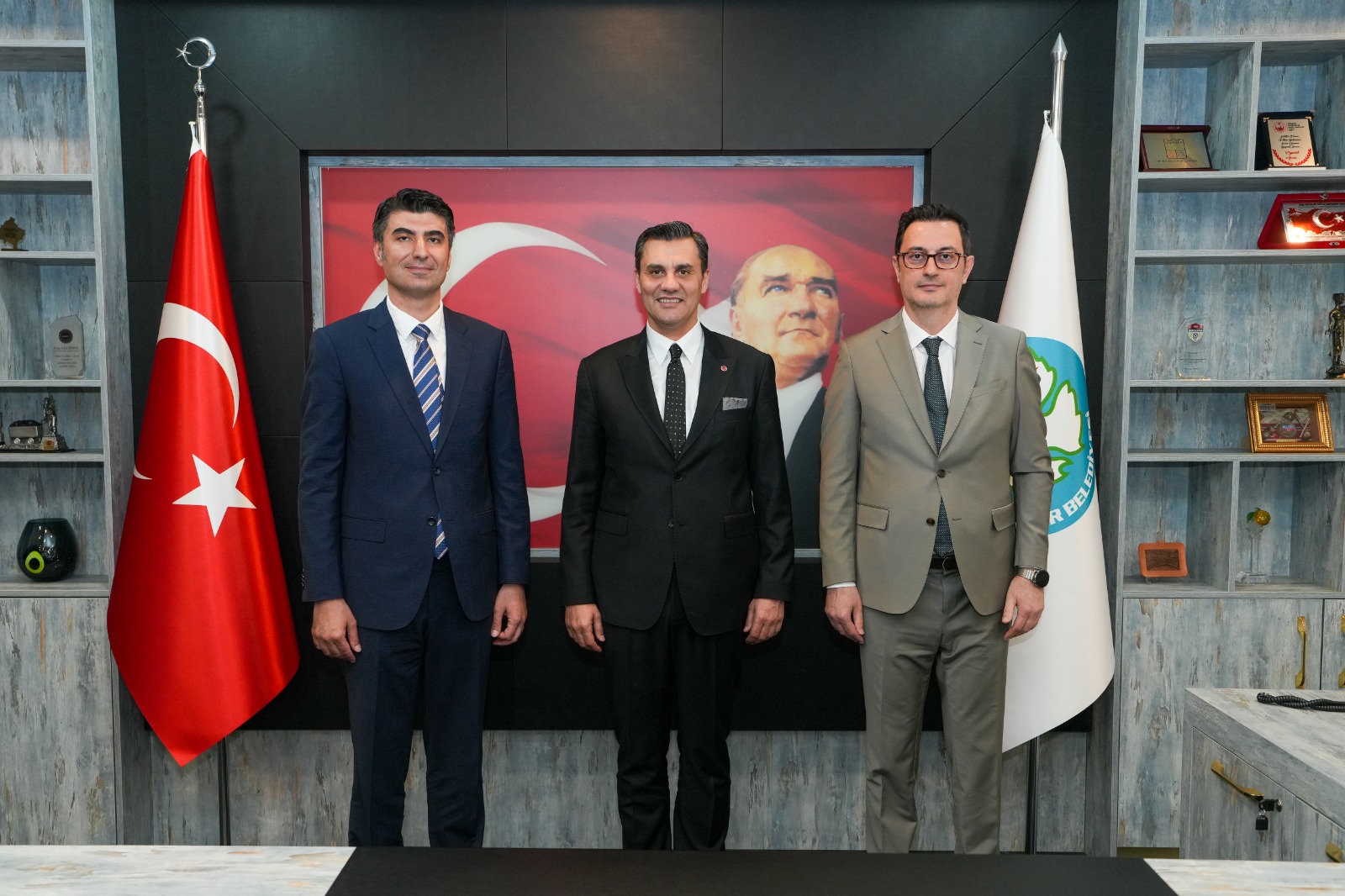 Başkan Zeyrek,  sondaj çalışmaları üzerine düzenlenen toplantıya katıldı