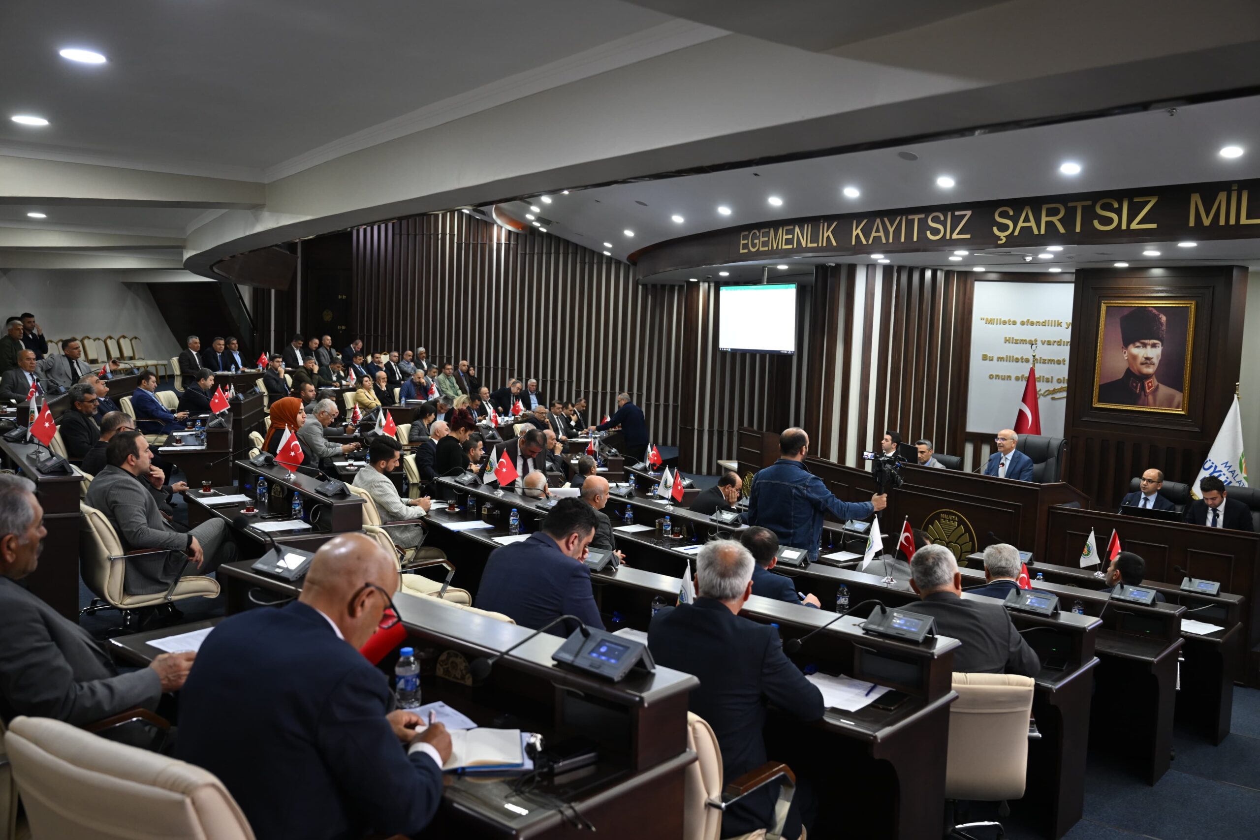 Malatya Büyükşehir Belediye Meclisi, Nisan ayı toplantısını gerçekleştirdi